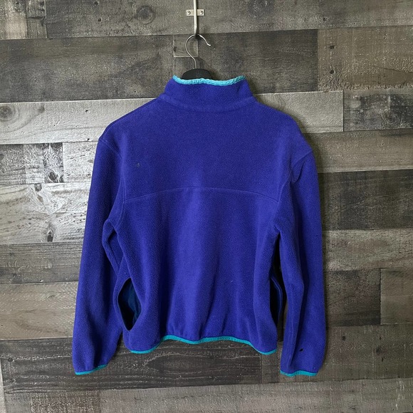 SOLD LL Bean USA Snap T Pullover Small - Picture 2 of 5